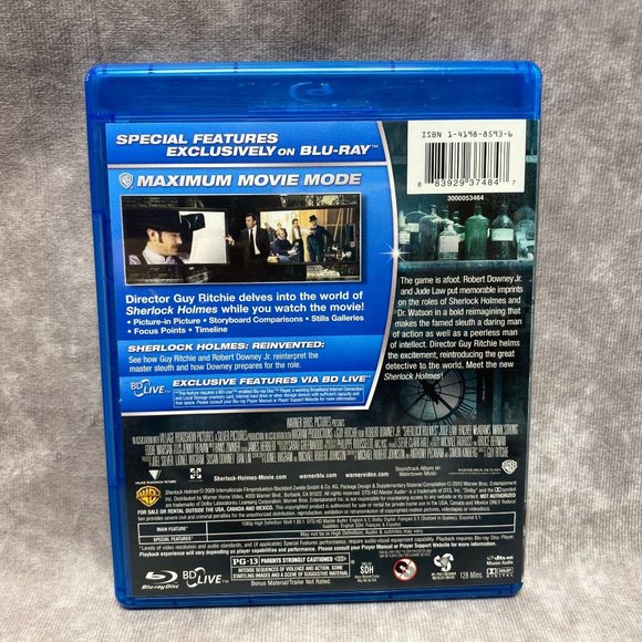 Sherlock Holmes and Sherlock Holmes A Game of Shadows 2 Movies Blu-ray - Picture 4 of 7